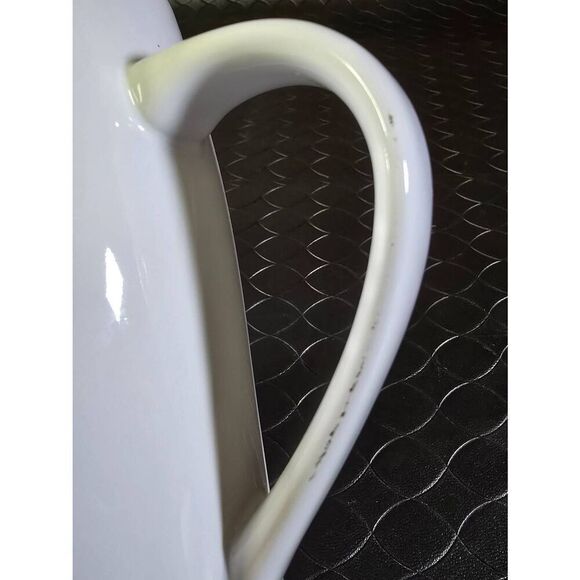 Starbucks 2014 Mug White Handle Ceramic Coffee Cup Black Mermaid Logo 18 Oz - Picture 7 of 7